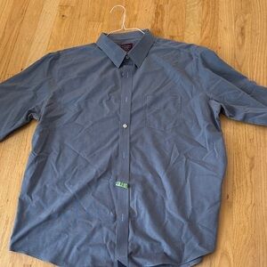 UNTUCKit Men's Slate Blue Casual Shirt just dry cleaned